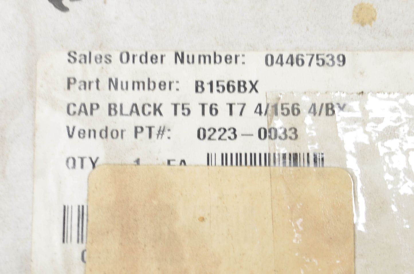 New ITP Black Plastic Wheel Cap 4/156 T5, T6, T7 QTY 4 NOS