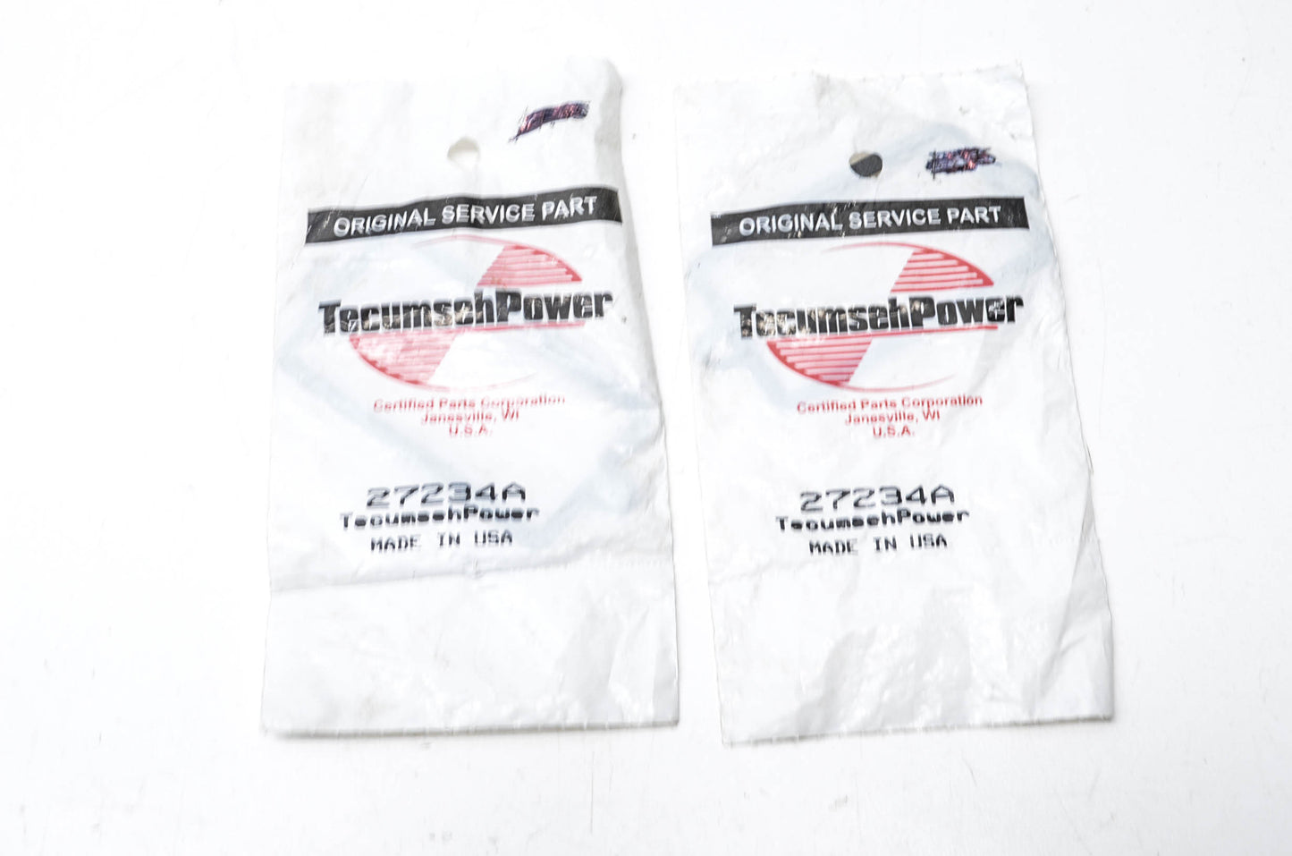 New OEM Tecumseh 27234A Breather Gasket QTY 2 NOS