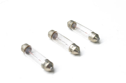 Stanley A3111 16V 3W Auto Lamp Bulb Qty 3 NOS