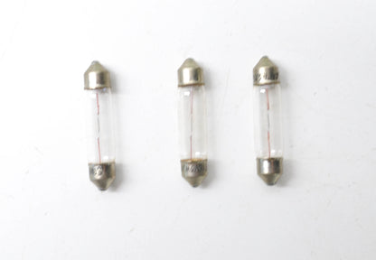 Stanley A3111 16V 3W Auto Lamp Bulb Qty 3 NOS