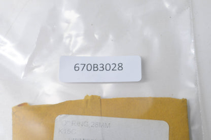 OEM Kawasaki 670B3028 O-Ring 28MM NOS