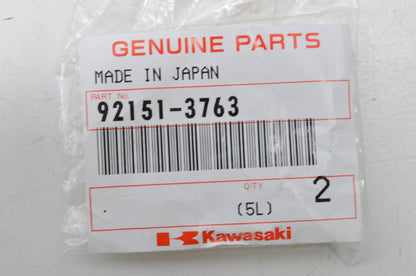 OEM Kawasaki 92151-3763 Bolt 8X35 Qty 2 NOS