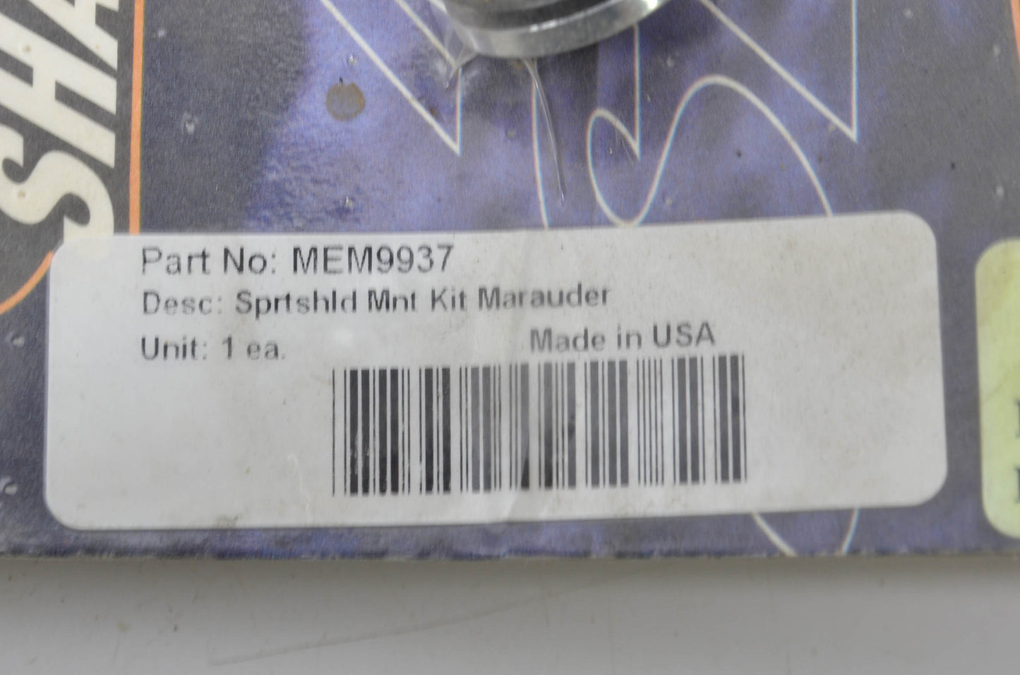 Memphis Shades MEM9937, 5988727 Quick Change Mount Kit for Sportshield Windshields NOS