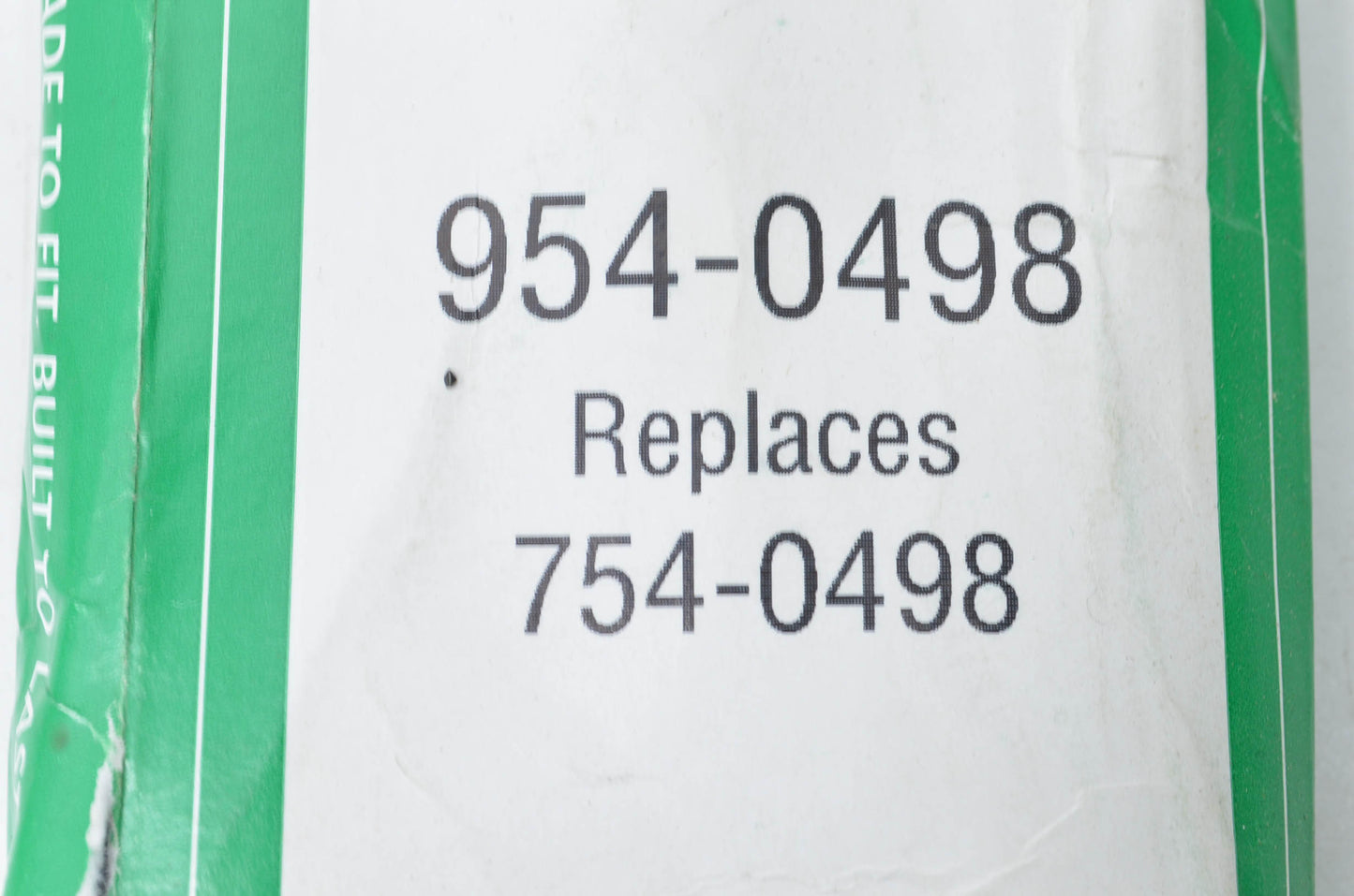 New OEM MTD 954-0498, 754-0498 Belt NOS