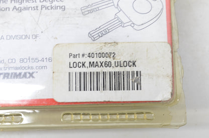 New Trimax MAX60 Multipurpose Disc & Cable Lock NOS