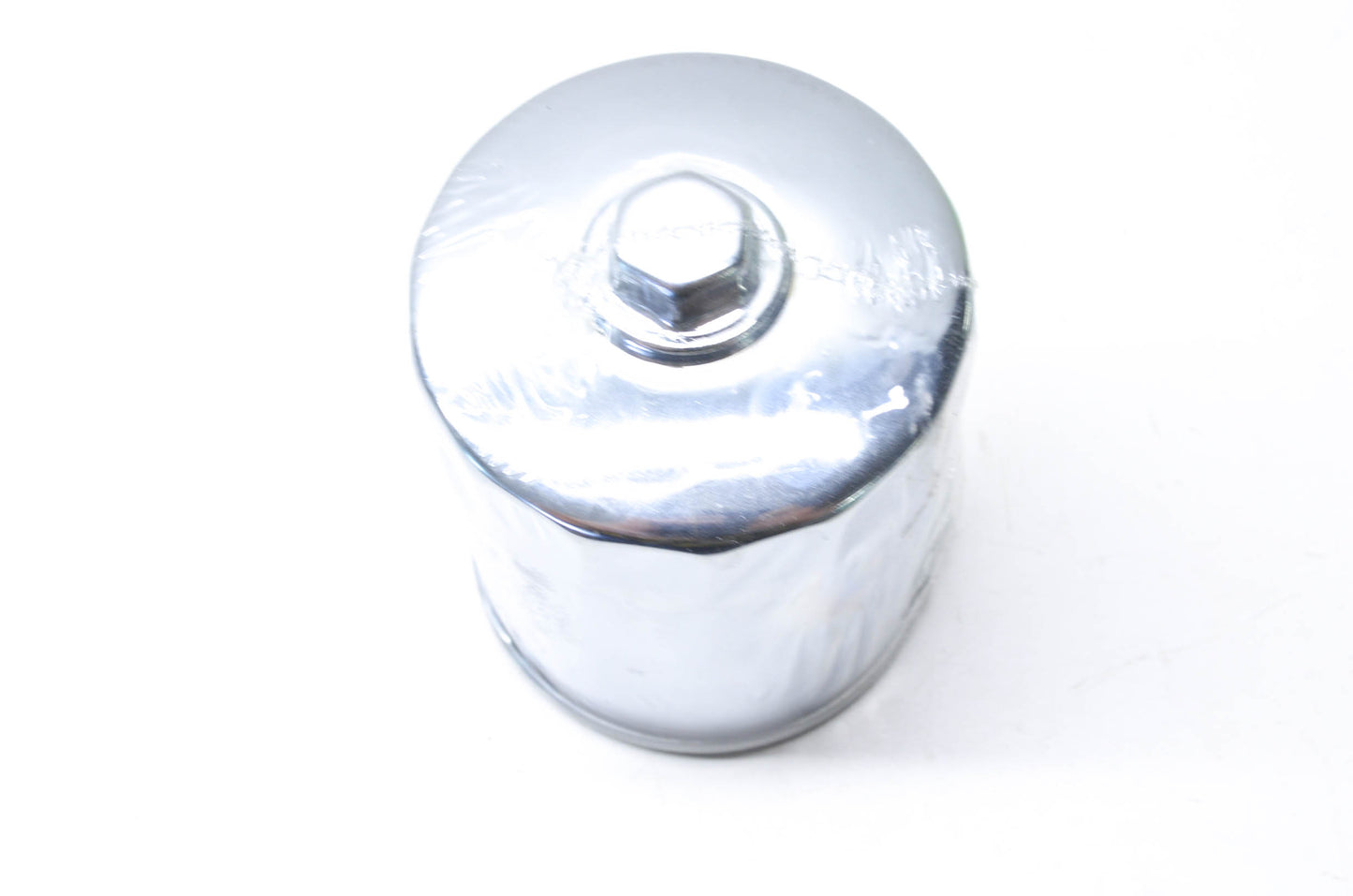 Drag Specialties 0712-0004, 63805-80A Chrome Magnetic Oil Filter w/ Nut NOS