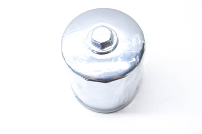Drag Specialties 0712-0004, 63805-80A Chrome Magnetic Oil Filter w/ Nut NOS
