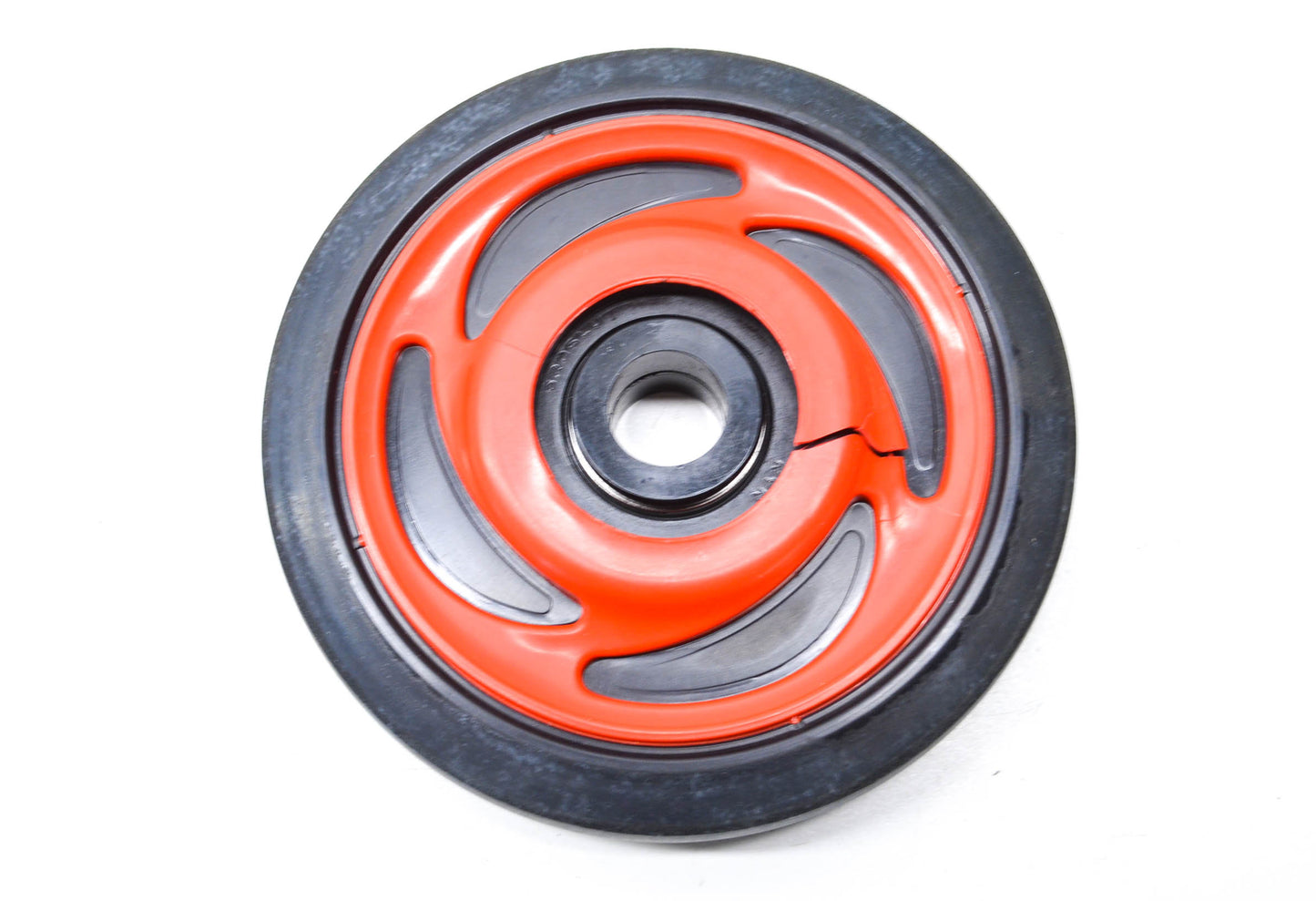 Parts Unlimited 4702-0040 5.35" Indy Red Idler Wheel NOS