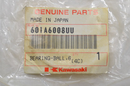 OEM Kawasaki 601A6008UU Bearing NOS