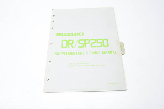 OEM Suzuki 99501-42040-03E DR/SP250 Supplementary Service Manual