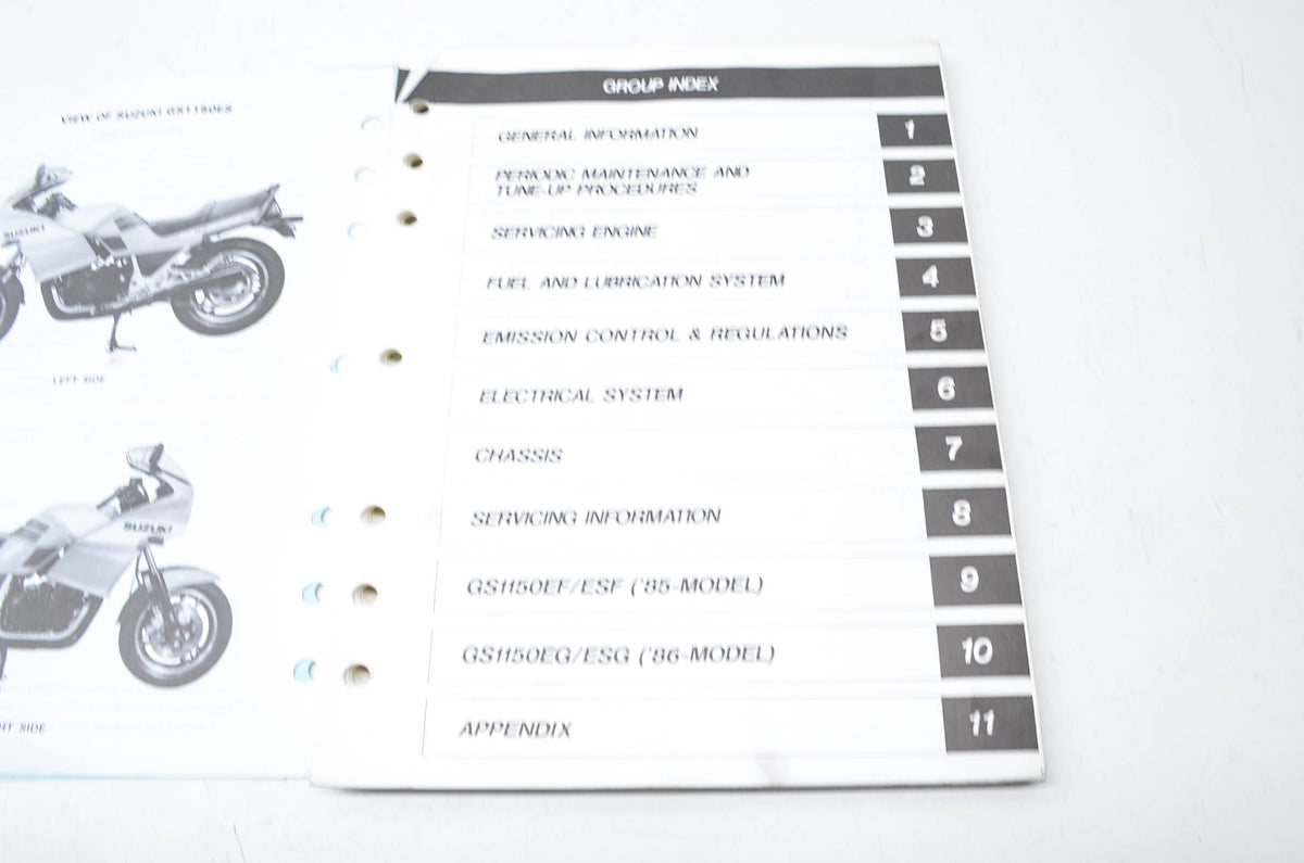 OEM Suzuki 99500-39032-03E GS1150 1984-86 Service Manual