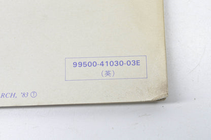OEM Suzuki 99500-41030-03E DR100 1983-90 Service Manual
