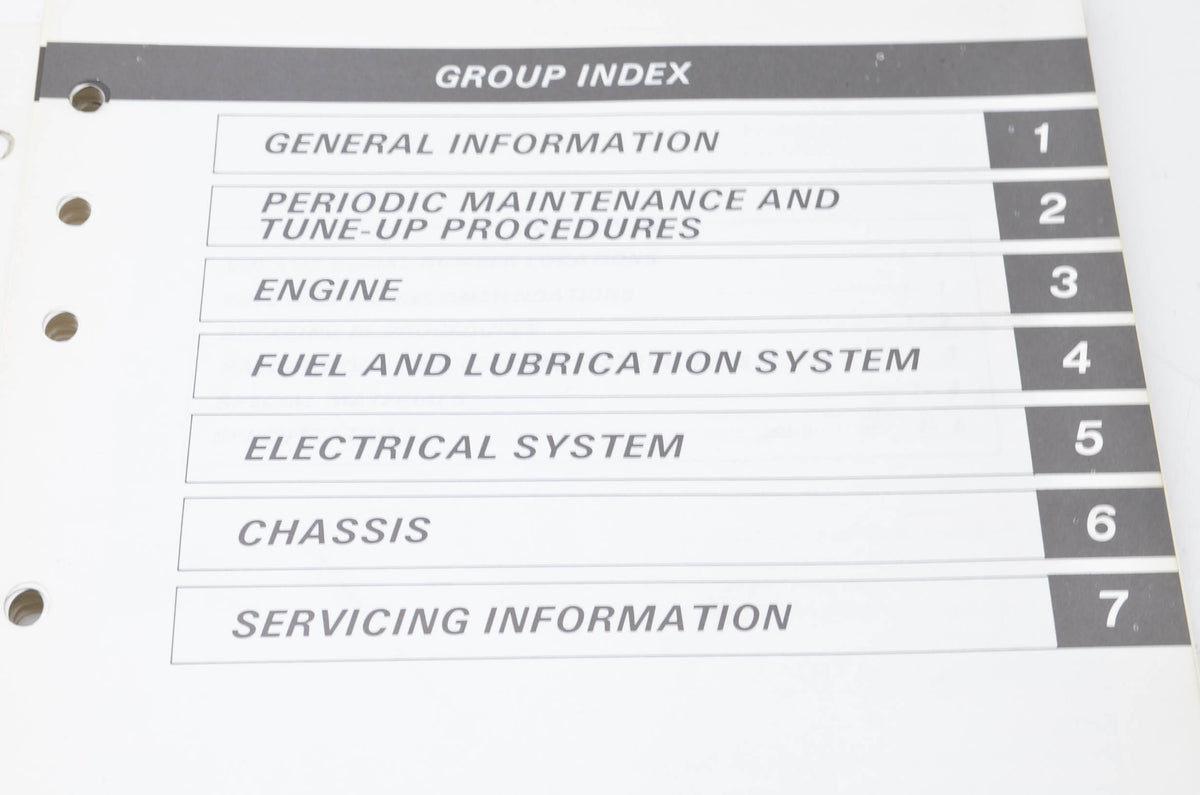 OEM Suzuki 99500-41080-03E DR125 1986-88 Service Manual
