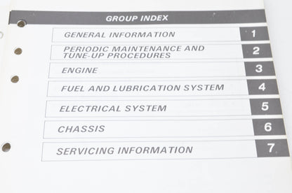 OEM Suzuki 99500-41080-03E DR125 1986-88 Service Manual