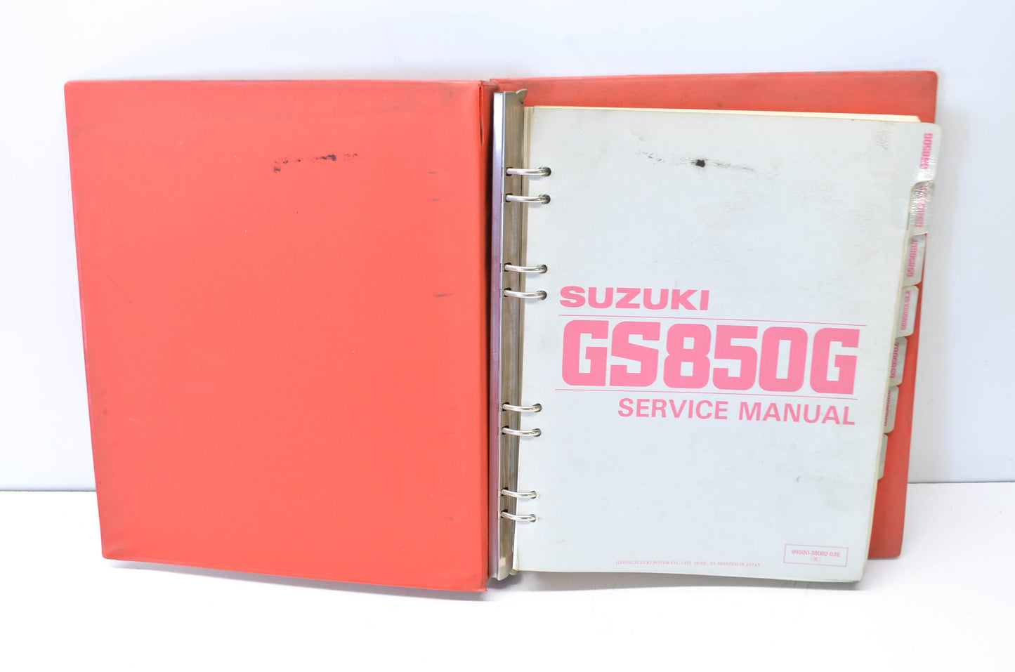 OEM Suzuki 995600-38002-03E GS850G Service Manual w/ Supplements