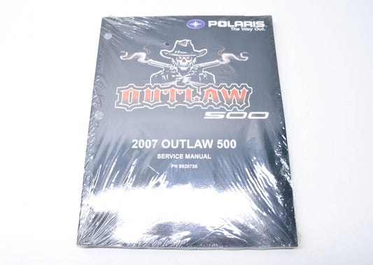 OEM Polaris 9920786 Service Manual 07 Outlaw NOS
