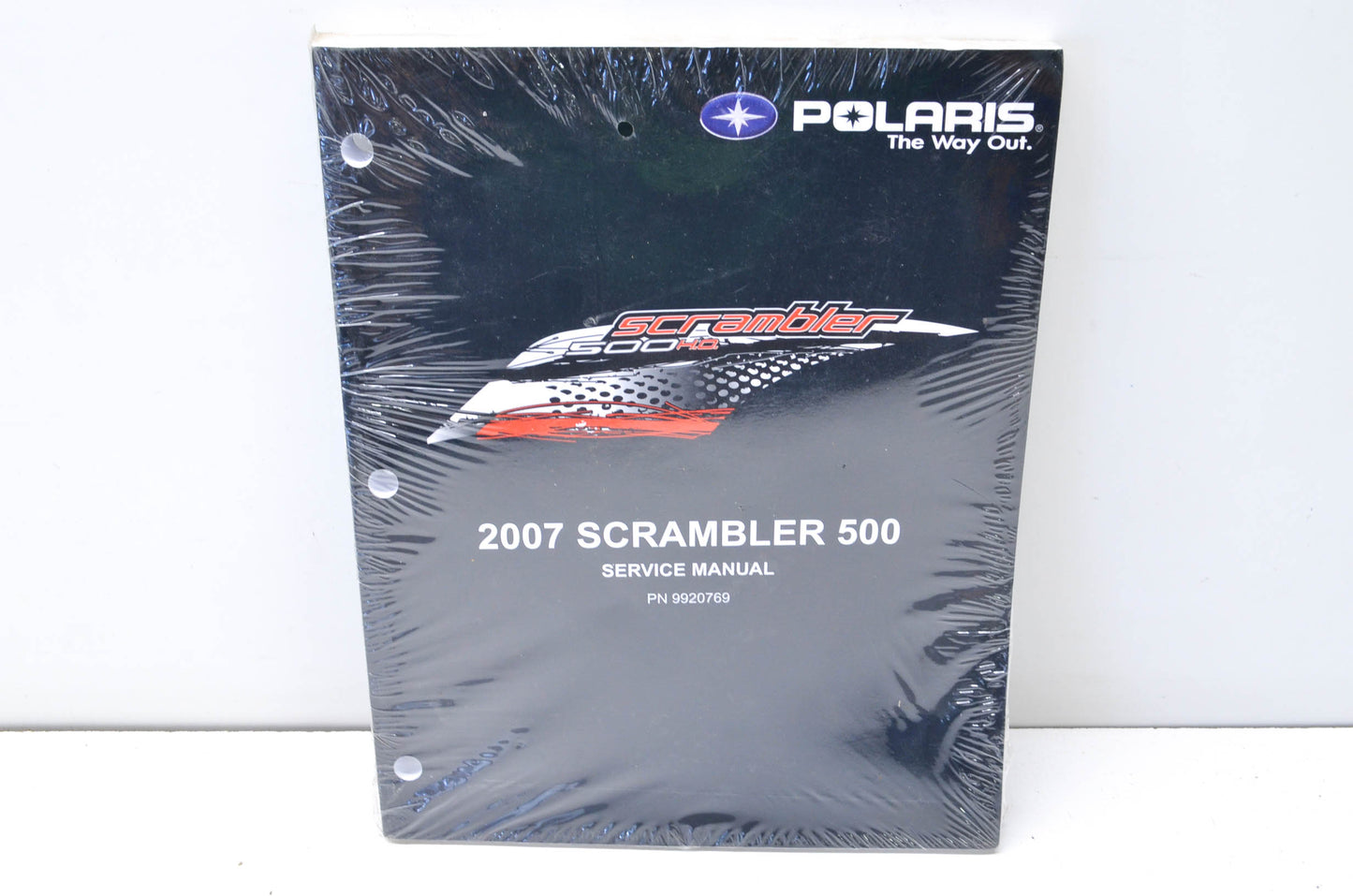 OEM Polaris 9920769 Service Manual 07 Scrambler 500 4X4 NOS