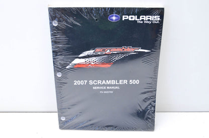 OEM Polaris 9920769 Service Manual 07 Scrambler 500 4X4 NOS