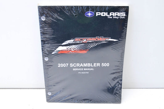 OEM Polaris 9920769 Service Manual 07 Scrambler 500 4X4 NOS