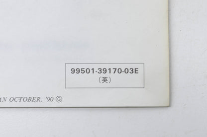 OEM Suzuki 99501-39170-03E GSXR1100 Supplemntary Service Manual