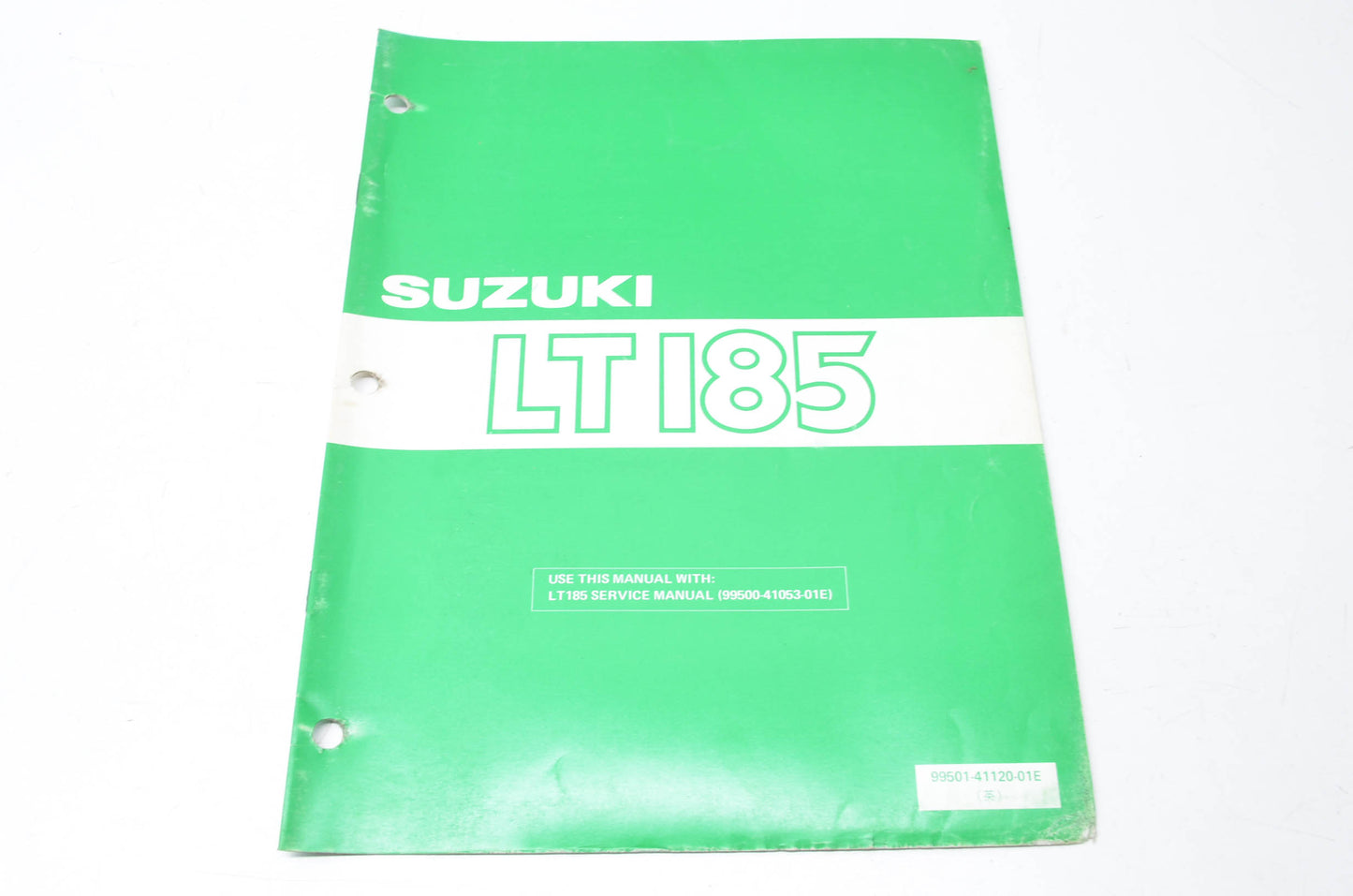 OEM Suzuki 99501-41120-01E LT185 Supplemental Service Manual