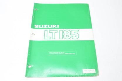 OEM Suzuki 99501-41120-01E LT185 Supplemental Service Manual