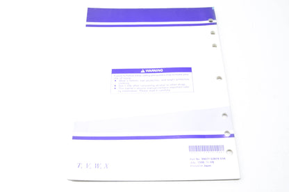 OEM Suzuki 99011-02B74-03A Owner's Manual RM80X 1998