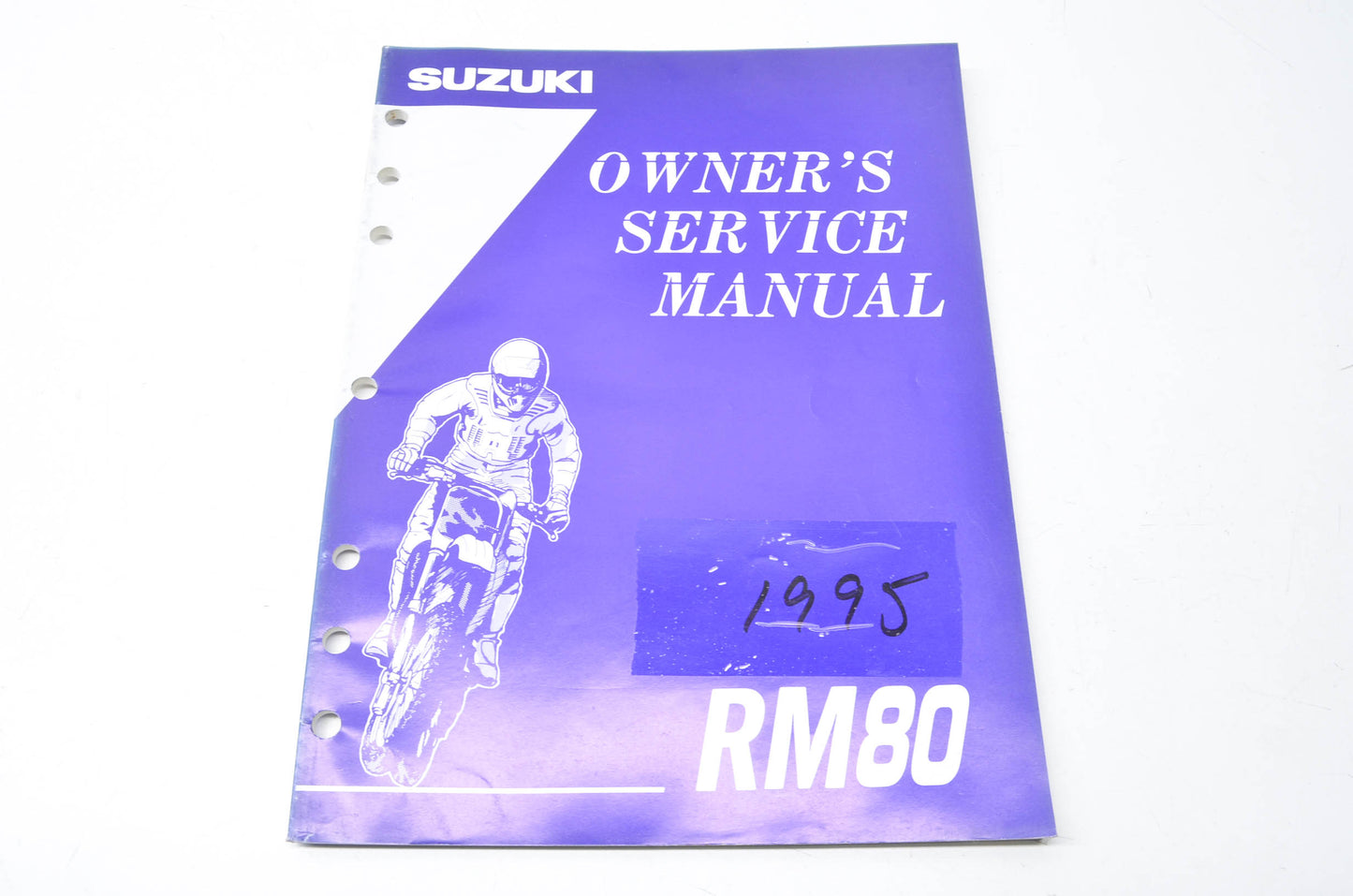 OEM Suzuki 99011-02B70-03A Owner's Manual RM80