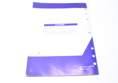 OEM Suzuki 99011-02B70-03A Owner's Manual RM80