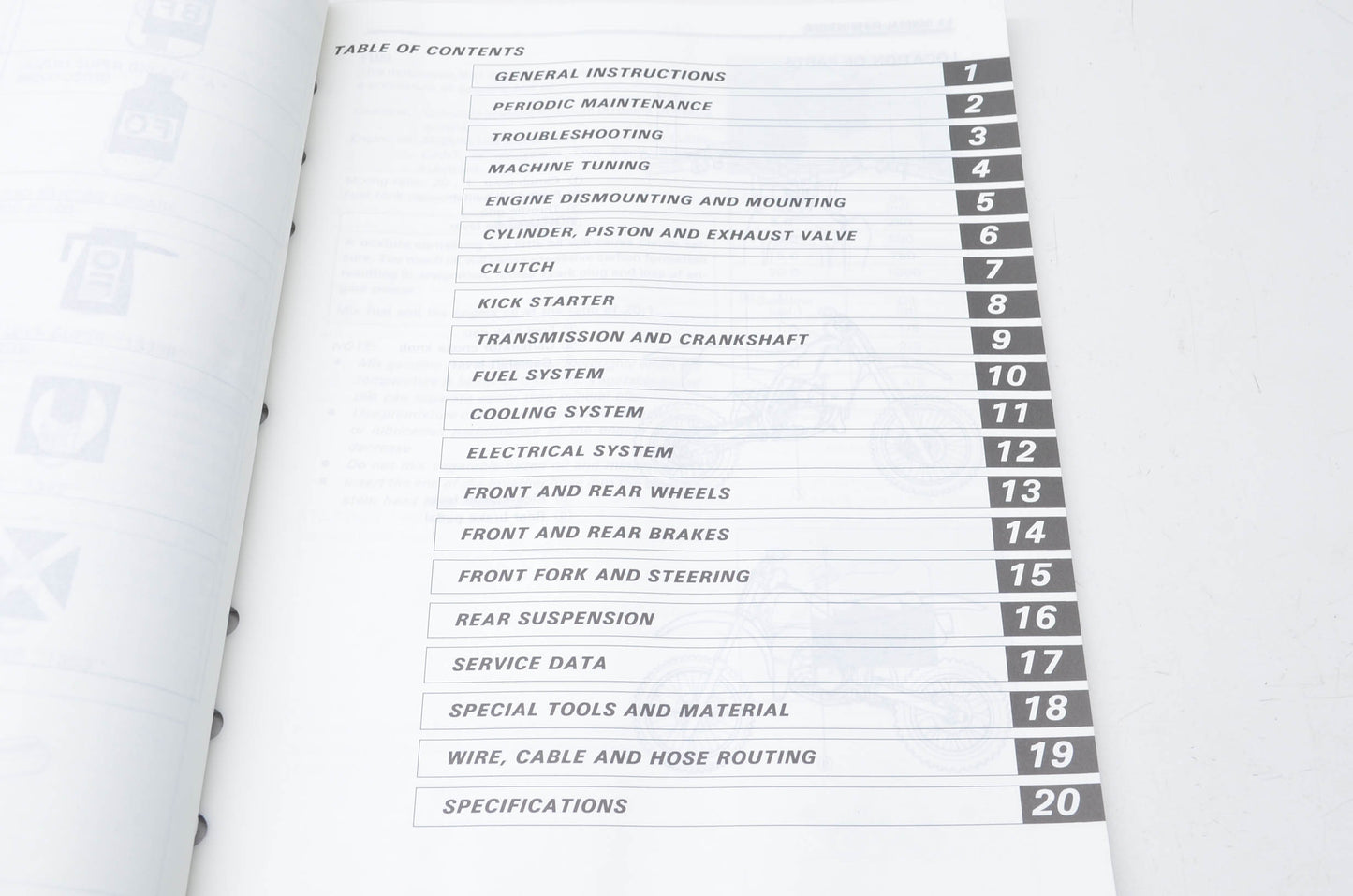 OEM Suzuki 99011-02B70-03A Owner's Manual RM80