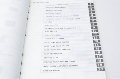 OEM Suzuki 99011-02B26-03A RM80 Owners Service Manual