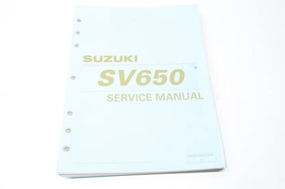 OEM Suzuki 99500-36090-03E Service Manual SV650