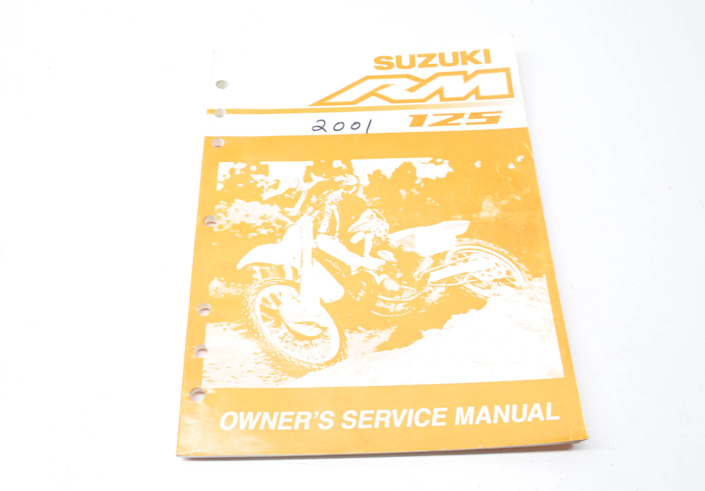 OEM Suzuki 99011-36F50-03A Owner's & Service Manual RM125K1 20