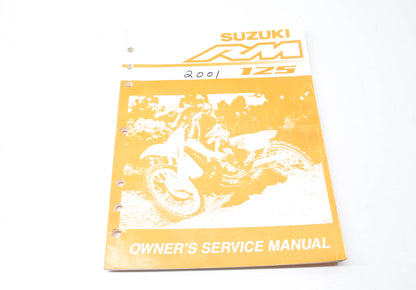 OEM Suzuki 99011-36F50-03A Owner's & Service Manual RM125K1 20