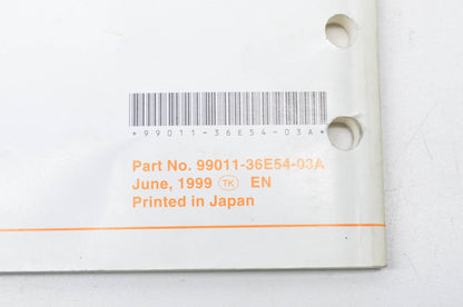 OEM Suzuki 99011-36E54-03A Owner's & Service Manual RM125Y 200