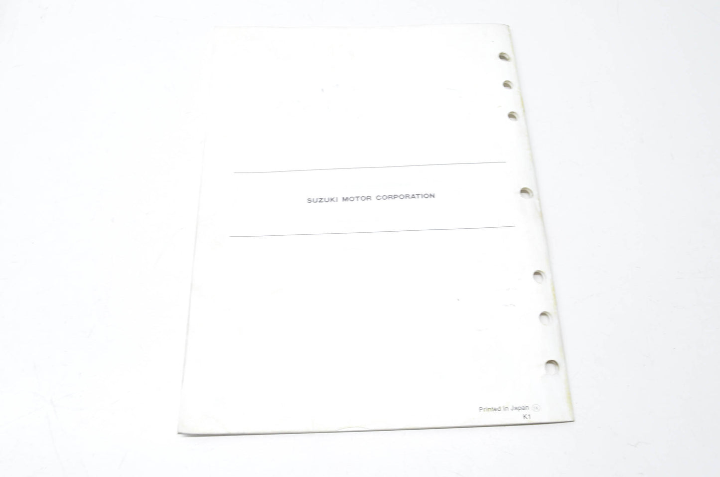 OEM Suzuki 99501-44000-01E LT-F500F LT-A500F Supplementary Service Manual