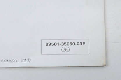 OEM Suzuki 99501-35050-03E Katana GSX600F Supplementary Service Manual