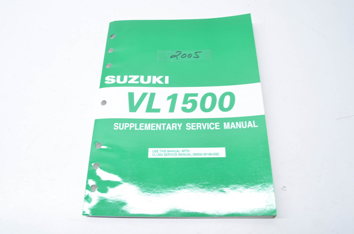 OEM Suzuki 99501-39550-03E VL1500 Supplementary Service Manual NOS