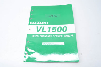 OEM Suzuki 99501-39550-03E VL1500 Supplementary Service Manual NOS