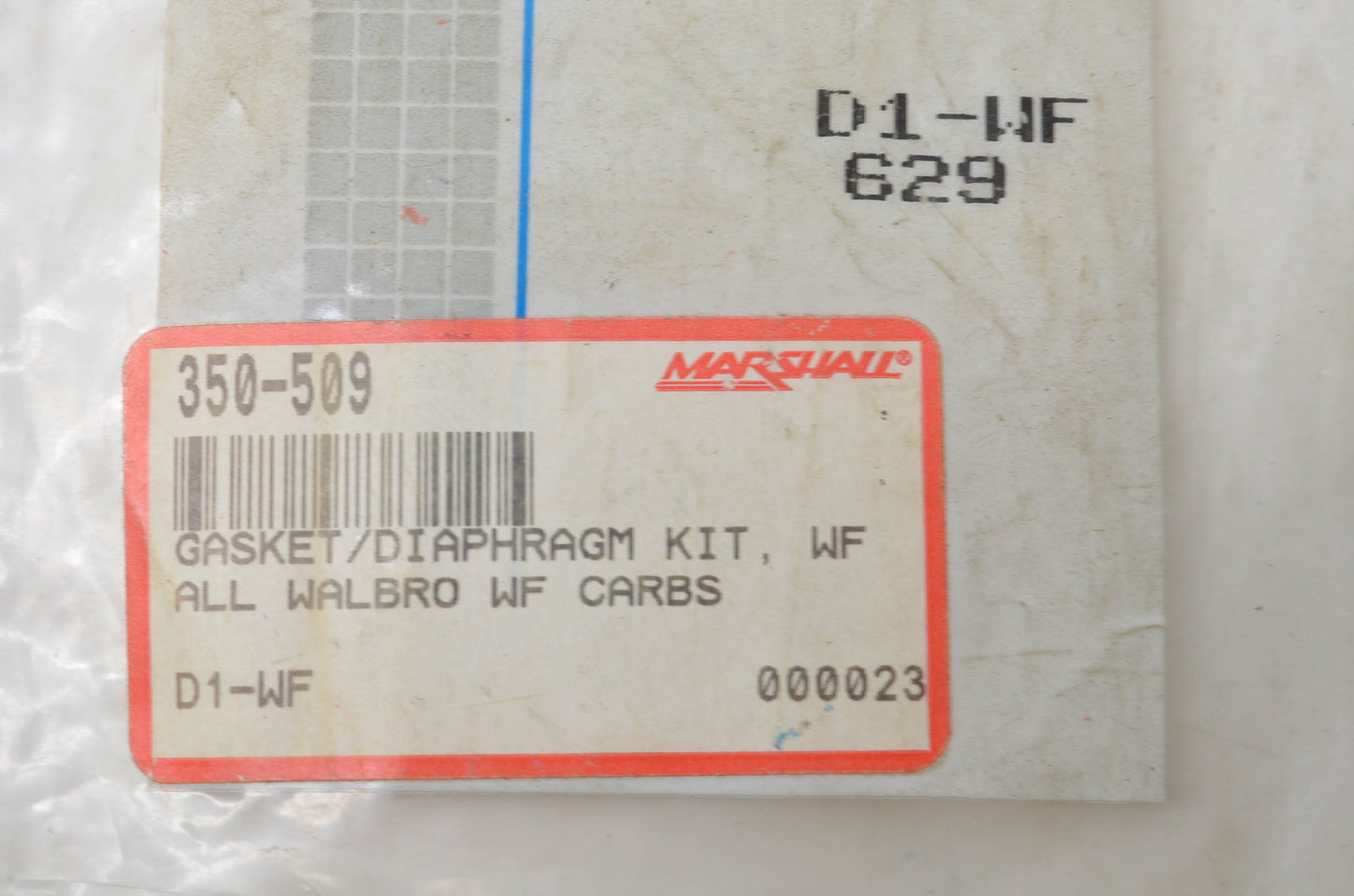 Walbro Carb WF Diaphragm Kit (Incomplete) NOS