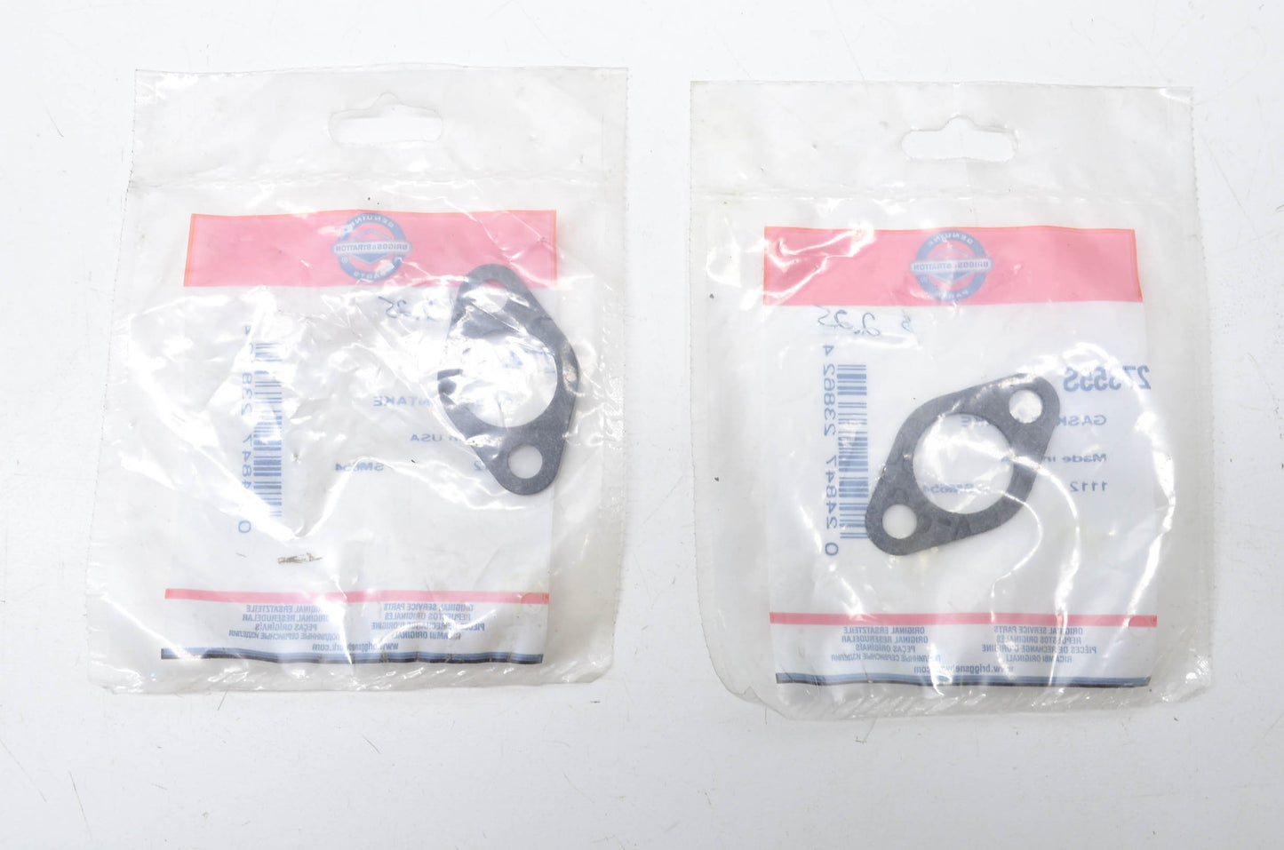 OEM Briggs & Stratton 27355S Intake Gasket Qty 2 NOS