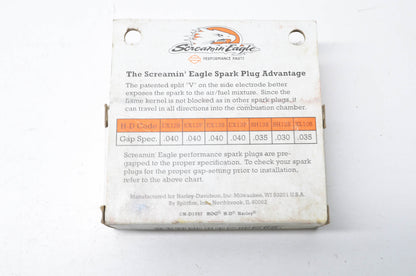 Screamin' Eagle EX12S Spark Plug Kit NOS