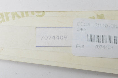 New OEM Polaris 1995 600 XCR Right Cone Decal NOS