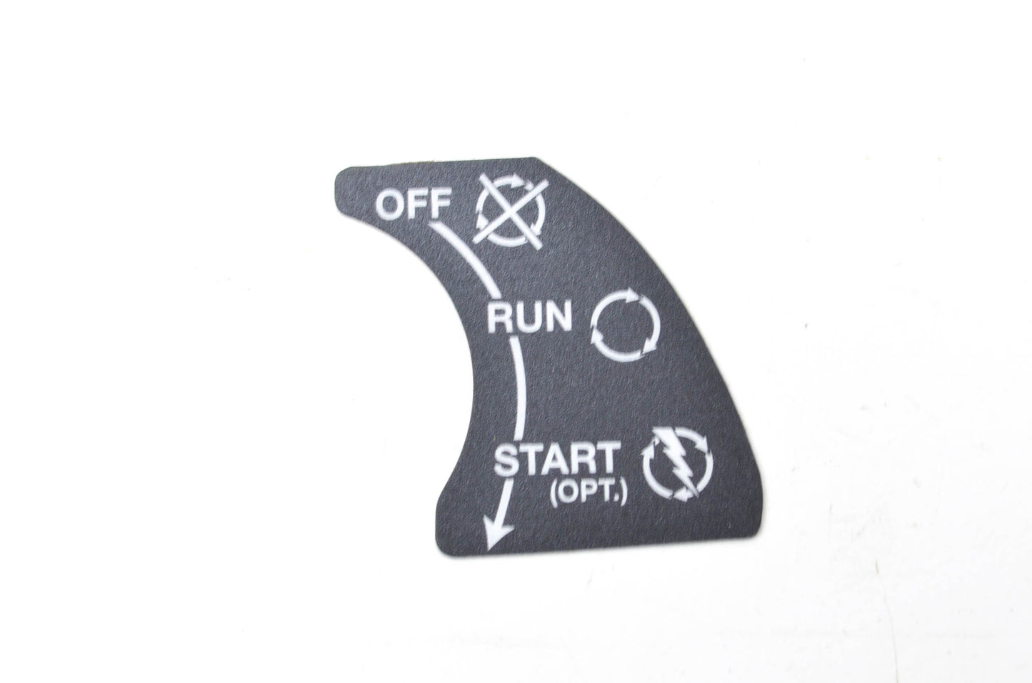New OEM Polaris Snowmobile Ignition Console Decal NOS