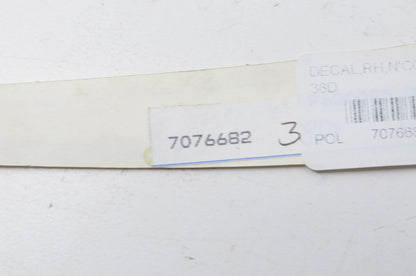 New OEM Polaris 1997-1998 440 XCR Right Cone Top Decal NOS