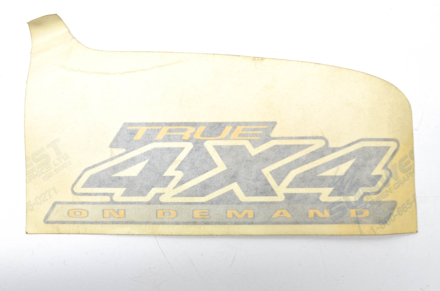 OEM Polaris 7079918 2002 Sportsman 400/500 True 4X4 On Demand Decal NOS