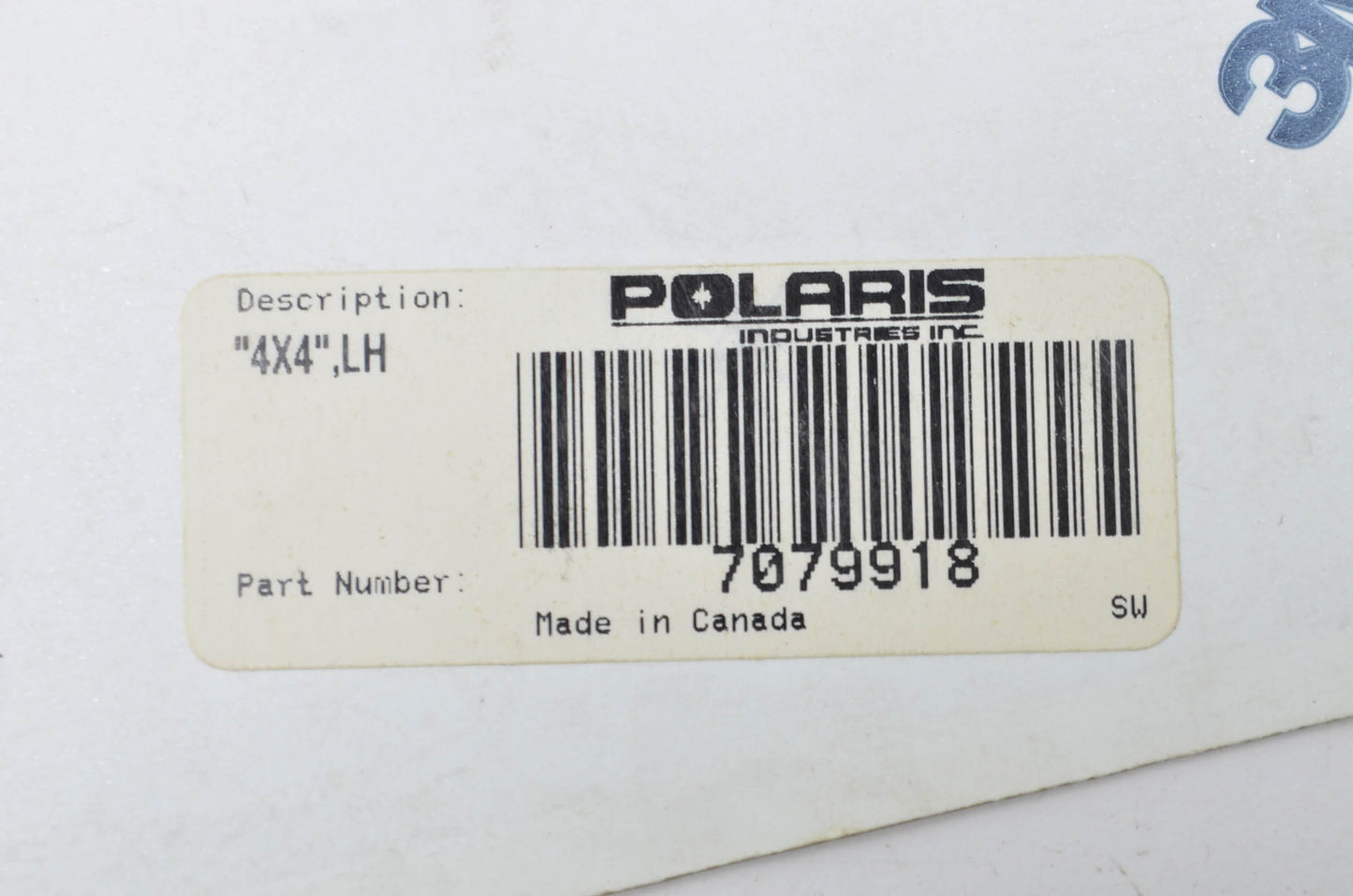 OEM Polaris 7079918 2002 Sportsman 400/500 True 4X4 On Demand Decal NOS