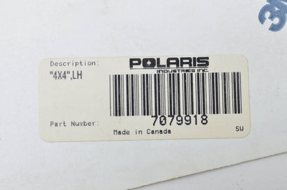 OEM Polaris 7079918 2002 Sportsman 400/500 True 4X4 On Demand Decal NOS