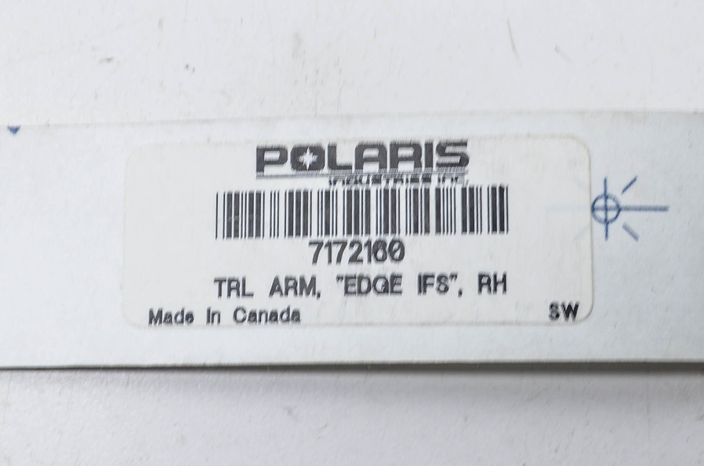 Edge IFS RightTrailing Arm Decal NOS