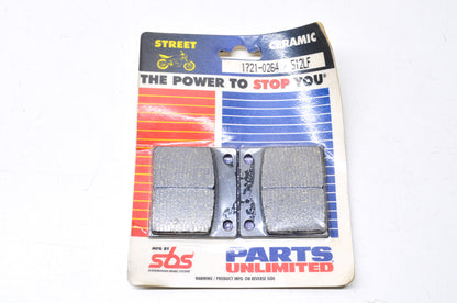 SBS 1721-0264, 512LF Rear Brake Pad Kit NOS